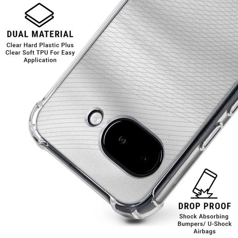 Costa Rica Soccer Flag Google Pixel 9a Clear Case